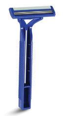 Accutec Personna Face Razor  Twin Blade Plus Razor, Lubricating Strip, 10/bg, 5