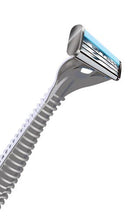 Accutec Personna Face Razor  Triple Blade Pivot Razor, Individually Wrapped, 10