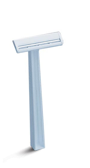 Accutec Personna Face Razor  Standard Weight Fixed Head Razor, Single Blade, 10