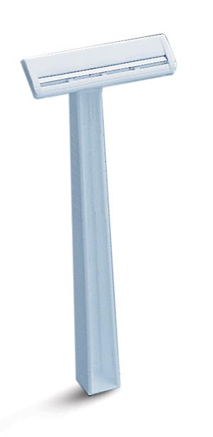 Accutec Personna Val-U-Shave Razors  Val-U-Shave Single Blade Razor, Fixed, 10/bg, 5 bg