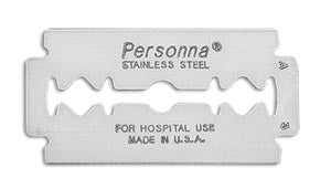 Accutec Personna Prep Blade  Blade, Prep DE-Wrapped, 100/ctn