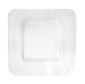 Gentell Dudress Film Top Barrier Dressing  Dressing, 4" x 4", Sterile, 25/bx, 4 bx/cs