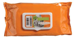 Pdi Professional Disposables, Intl. Pdi Nice-N-Clean Baby Wipes  ( Scented), Solo, 7" x 8", 80/pk, 12 pk/cs (60 cs/