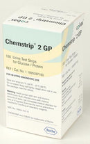 TEST STRIPS CHEMSTRIP 2PROTEIN/GLUCOSE 100/VIAL NR