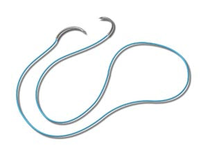 Surgical Specialties Look Dental Sutures  5/0 Chromic Gut Suture, 18"/45cm, C3, 13mm 3/8 Cir