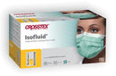 MASK EARLOOP LF ISOFLUID TEAL 50/BX 10BX/CTN