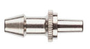 CONNECTOR METAL MALE LUER SLIPW/BARBED END 10/PK