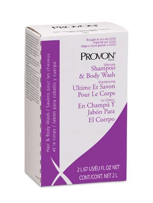 Gojo Industries, Inc. Gojo Provon Ultimate Shampoo & Body Wash  NXT Shampoo & Body Wash, 2000mL, 4/cs (120 cs/plt)