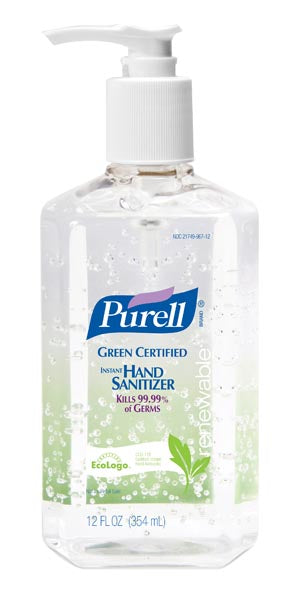 Gojo Industries, Inc. Gojo Purell Green Certified Hand Sanitizer 