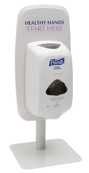 Gojo Purell Sanitizing Station Stand