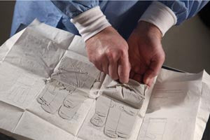 Halyard Sterling Nitrile Exam Glove  Exam Glove, PF Nitrile, Large, 50 pr/bx, 4 bx/cs