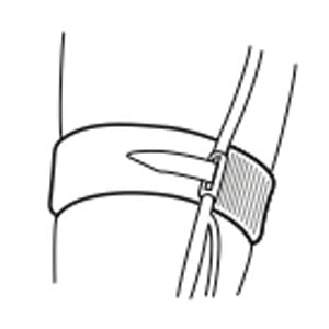 Halyard Straps  Personal Stirrup, Slip Ring, 19" x 3½", 10/bx, 4 b