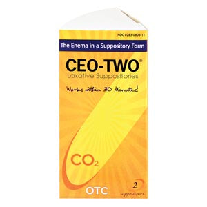 Beutlich Ceo-Two® Laxative Suppositories  Laxative-Suppository-Sodium-Bicarbonate-Potassium-