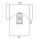 Halyard Drapes  Ortho U-Drape, Large, 88" x 125", Sterile, 11/cs