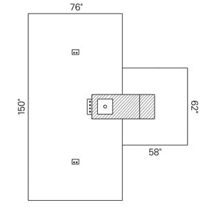 Halyard Drapes  Brachial Angiography Drape, 44" x 31", Sterile, 50