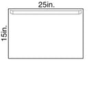 Halyard Drapes  Utility Drape, Tape, 26" x 15", 2/pkg, 100 pkg/cs