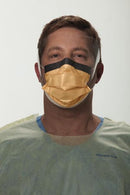 MASK PROCEDURE KC300 W/VISORFOG FREE ORG 25/BX 4BX/CS
