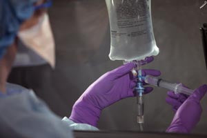 Halyard Purple Nitrile-Xtra Sterile Exam Gloves  , X-Large, 50/bx, 4bx/cs