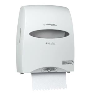 Kimberly-Clark Professional Kimberly-Clark Windows Ehrt Electronic Dispenser  Touchless, Pearl White, Use with 50606, 50500 & 02