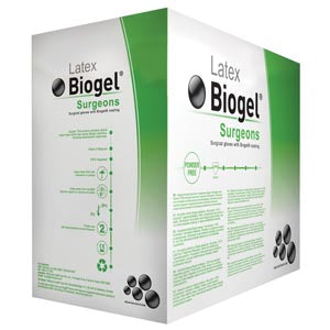 Molnlycke Health Care Us, Llc Molnlycke Biogel Surgeon Gloves  Size 9, Sterile, Latex, Powder Free (PF), 40/bx, 4