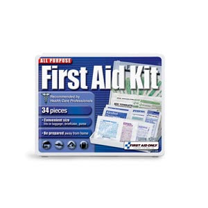FIRST AID KT PERSONAL 34PCPLASTIC CS (DROP)