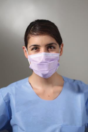MASK PROCEDURE KC100 LAVENDER50/BX 10BX/CS