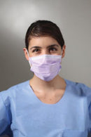 MASK PROCEDURE KC100 LAVENDER50/BX 10BX/CS