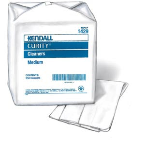 Cardinal Health Curity Cleaners  Towel, Large, 13½" x 13½", 250/bg, 8 bg/cs