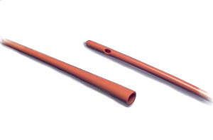 Cardinal Health Dover Red Rubber Robinson Latex Catheters  Red Rubber Robinson Catheters, 20FR, 14"L, Latex,