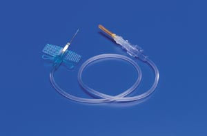 Cardinal Health Monoject Angel Wing Blood Collection Sets  Blood Collection Set, 23G x ¾", Blue, 7" Tubing, M