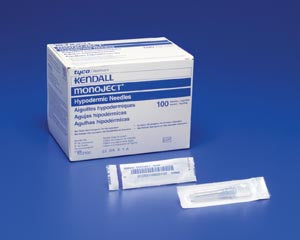 Cardinal Health Monoject Softpack Hypodermic Needles  Needle, 30G x ¾" A, 100/bx, 10 bx/cs
