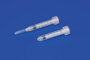 Cardinal Health Monoject Syringes  Syringe , 3mL, 27G x 1¼", 0.1cc Graduations, 100/b