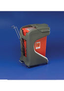 Cardinal Health Sharpsafety Carts & Floor Brackets  Foot Pedal Cart For 18 Gal Slide-Top Lid Large Vol