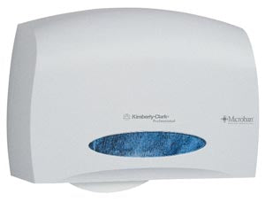 Kimberly-Clark Professional Kimberly-Clark Bath Tissue Dispensers  Dispenser, MicroBan Pearl White, For 07006