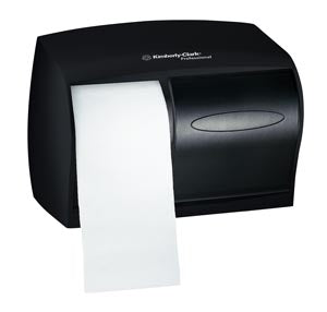 Kimberly-Clark Professional Kimberly-Clark Bath Tissue Dispensers  Dispenser, MicroBan Double Roll, Smoke Grey, For 0