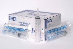 Exel Corporation Exel Catheter Tip Syringes  Syringe, 50-60cc, With Cap, Centric, 25/bx, 6 bx/c
