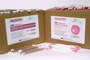 Crosstex International Crosstex Saliva Ejector - Comfort Plus  Ejector, White/ Pink, Bubblegum, 100/bg, 10 bg/cs
