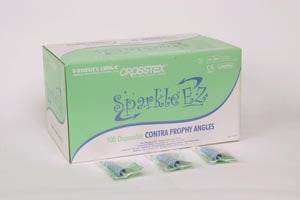 Crosstex International Crosstex Ez Contra Prophy Angles  White Firm Cup, 100/bx
