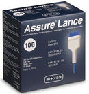 LANCET LOW FLOW 25G ASSURE100/BX