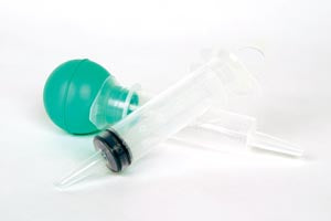 Cardinal Health 60ml Piston/Bulb Irrigation Syringe