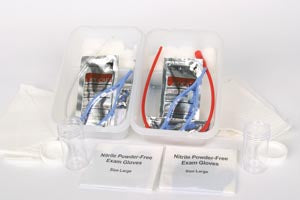 Cardinal Health Curity Urethral Catheter Tray - Open  Curity Open System Tray, Vinyl, PVP, 20/cs