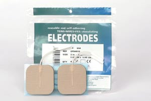 Cardinal Health Re-Ply Stimulating Electrodes  Model 654 Electrode, 2" x 2" Square, 4/pk