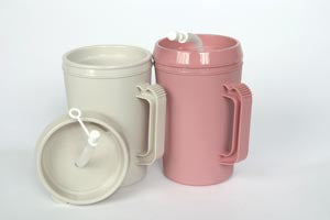 Medegen Insulated Pitchers  Pitcher, Insulated, Straw & Lid, Gray, 22 oz, 48/c