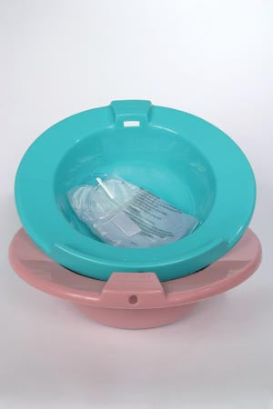 Medegen Sitz Bath  Set, Mauve, 10/cs