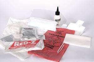 Medegen Solidifiers  Red-Z, Single Dose Bottle, Up to 1500cc, 75/cs