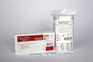 Quidel Quickvue In-Line Strep A Kit  Strep A Swab Pack, 75 Individually Pouched Sterile