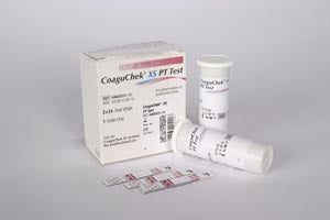 Roche Coaguchek Xs Products  CoaguChek XS PT Test Strips, 24/bx (For Long-Term/