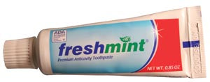 New World Imports Freshmint Ada Approved Premium Toothpaste  Anticavity Toothpaste, .85 oz, ADA Approved, 144/c