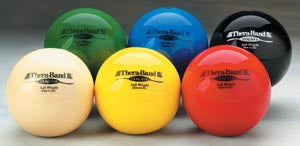 Hygenic/Thera-Band Soft Weights  Soft Weights, Black, 6.6 lb / 3.0 kg, Individually