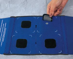 Axelgaard Ultrastim Garment & Pad  Back Garment Kit Contains: (1) S/M Back Garment, (
